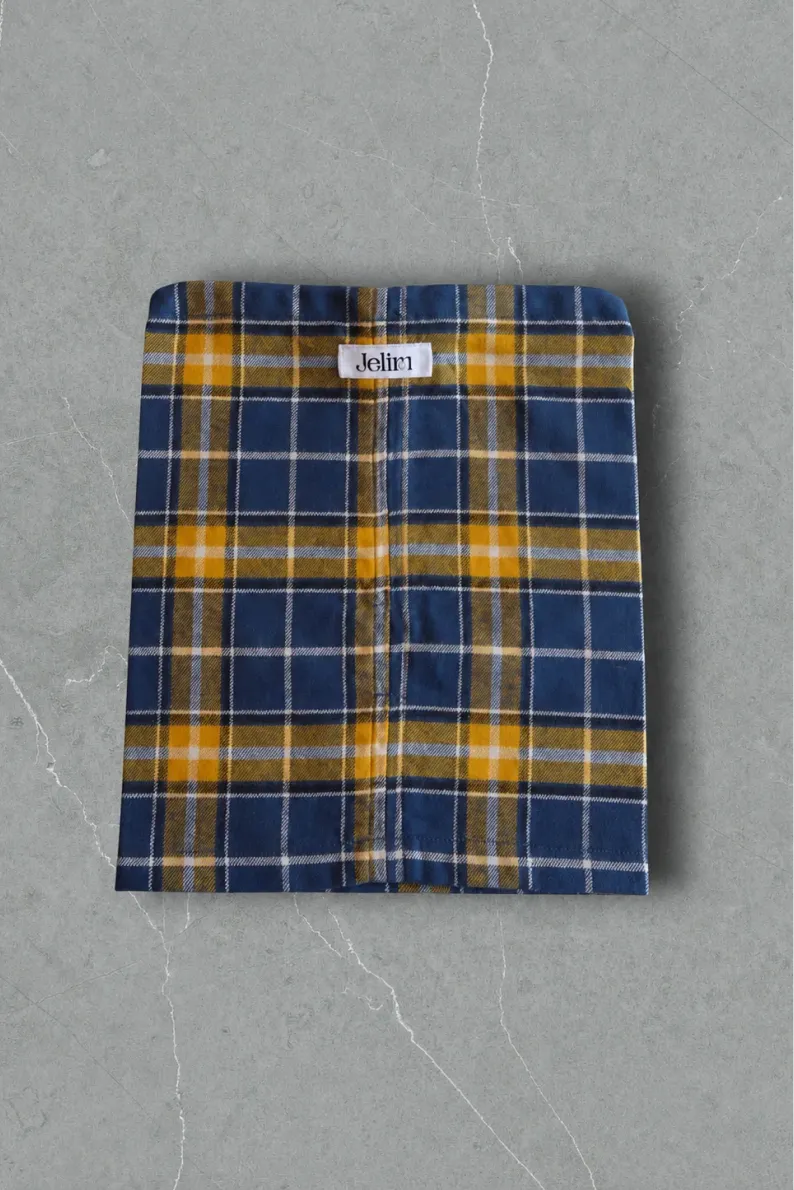 Jelim お散歩用スヌード Brighton Check（別カット）